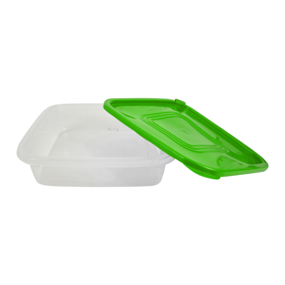 Contenedor Microfresh Cuadrado Color Verde 2L
