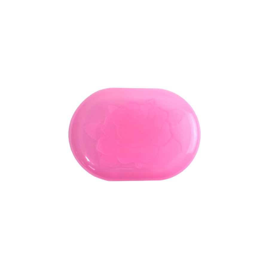 Jabonera color Rosa 11.5 x 8 x 3.5cm