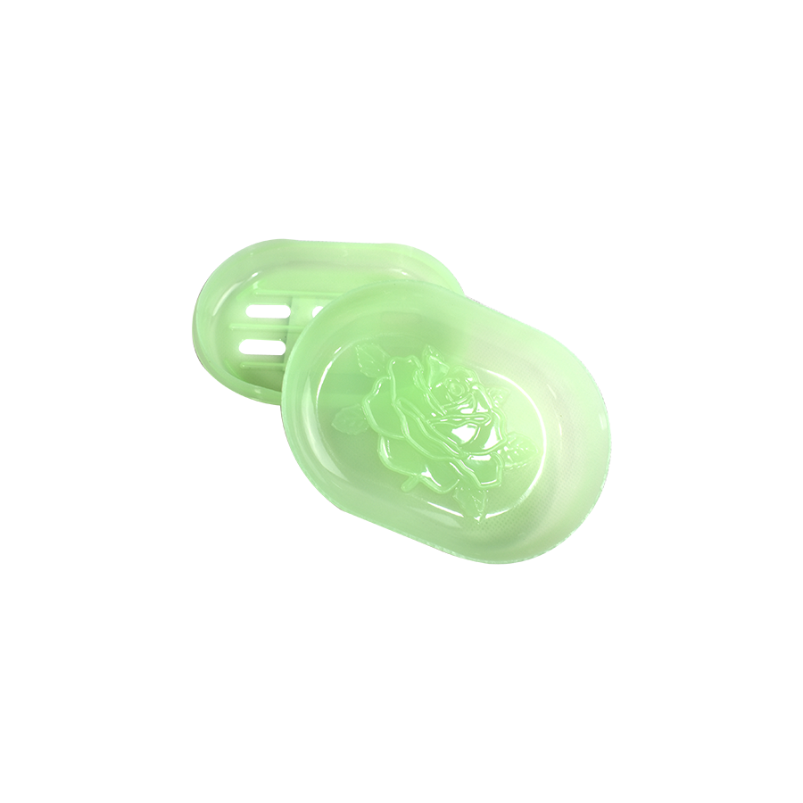 Jabonera color Verde 11.5 x 8 x 3.5cm