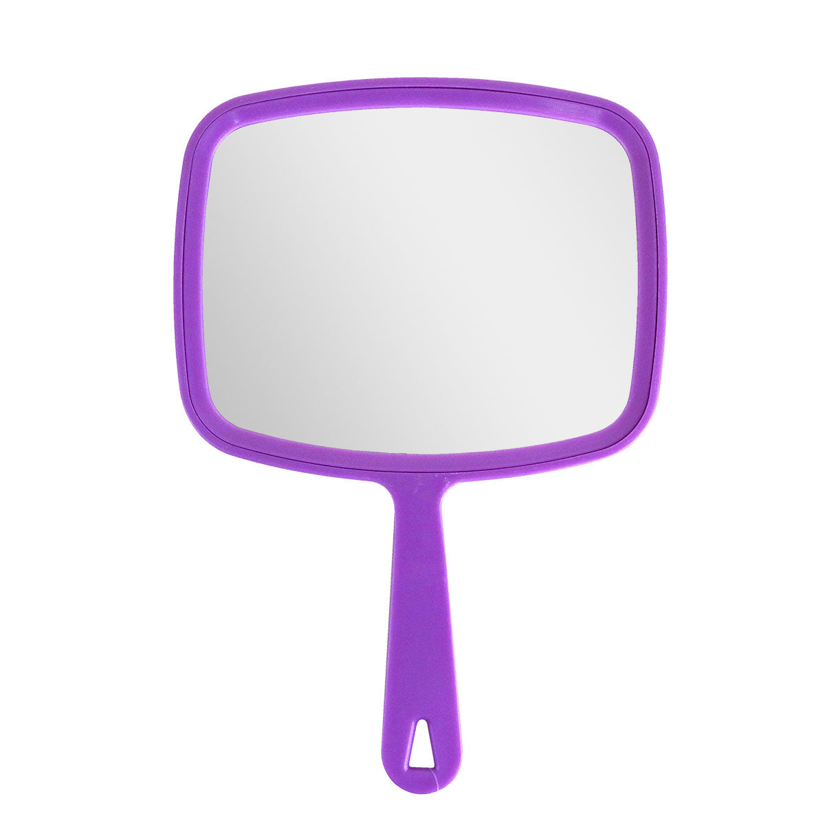 Espejo rectangular con marco 20x16x28cm en color Lila.