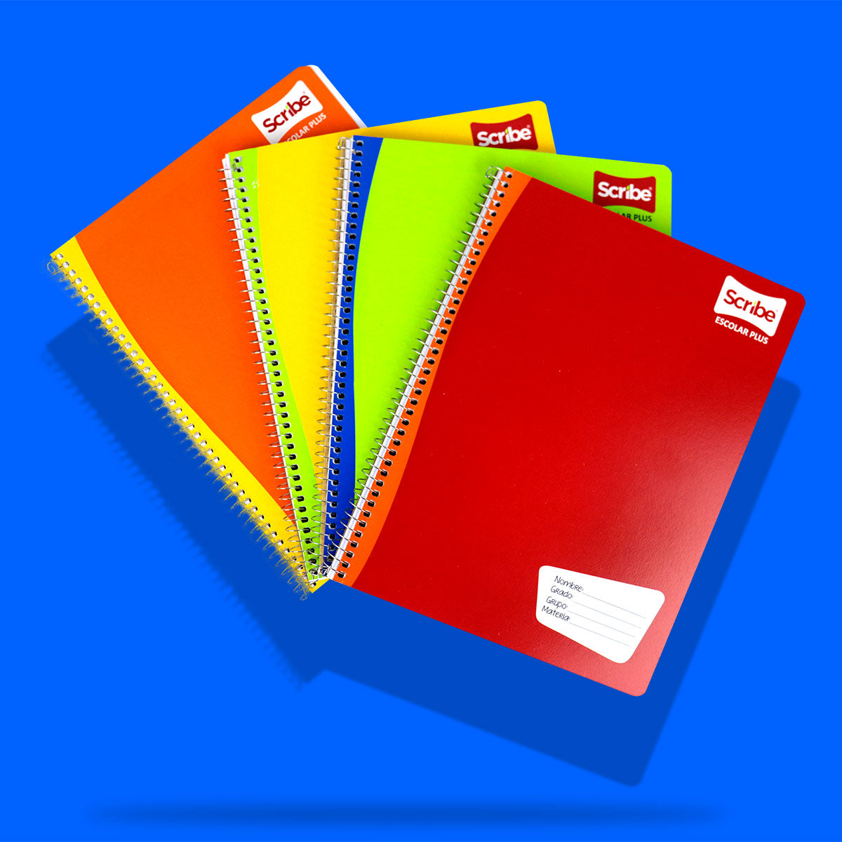 Cuaderno Profesional de Cuadro Chico con 100 hojas, marca Scribe.