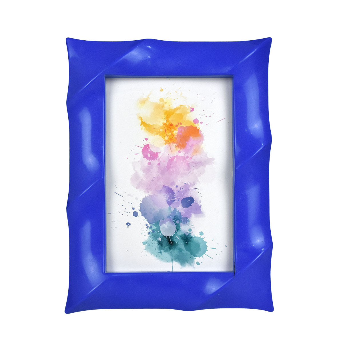 Porta Retrato de Mesa Azul 14x9cm