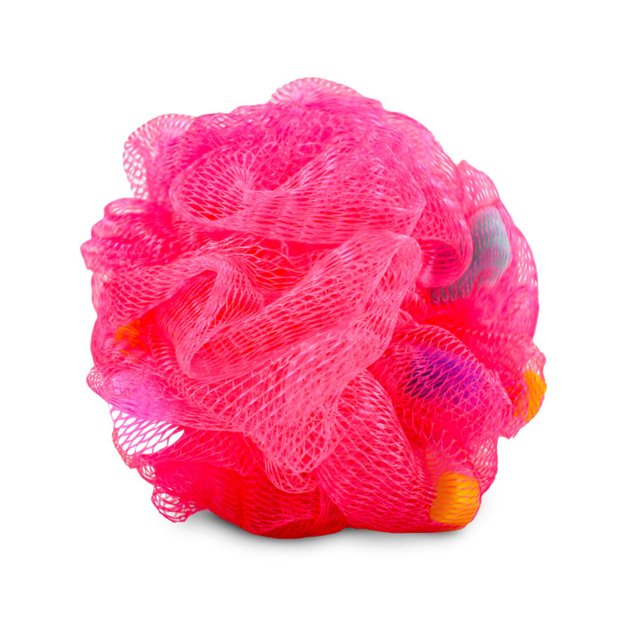 Borla, Esponja color Rosa con Jabón, 2 en 1