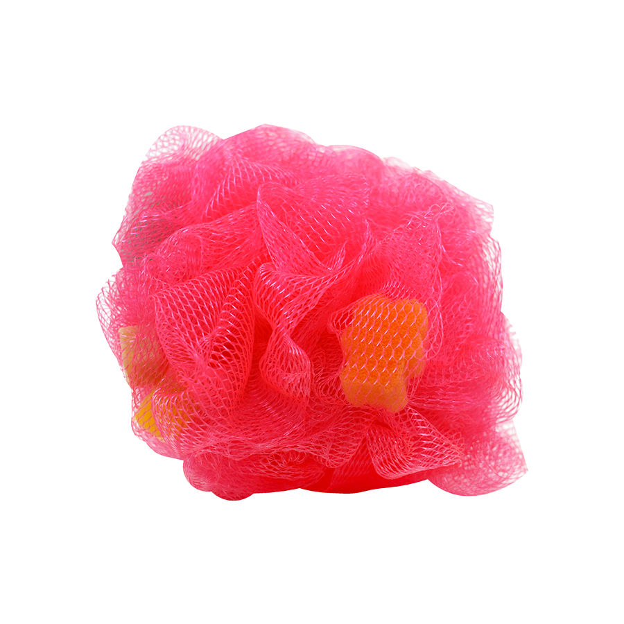 Borla, Esponja color Rosa con Jabón, 2 en 1