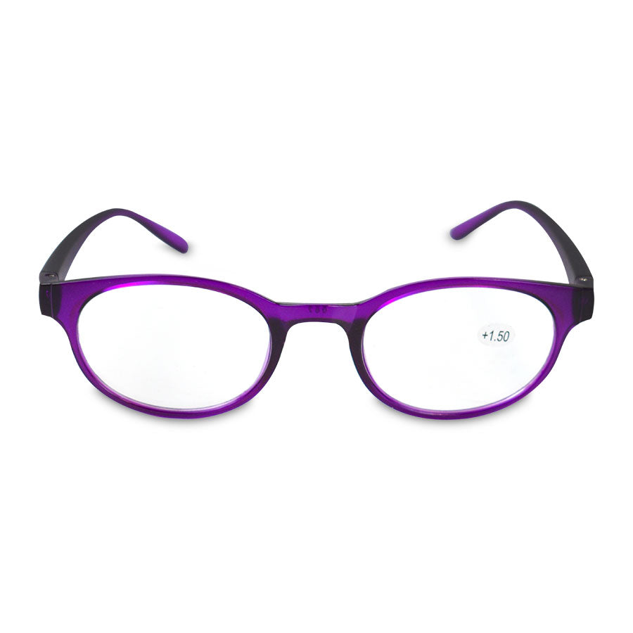 Lente de Lectura Dioptría Color Morado 1.5 Dioptrías