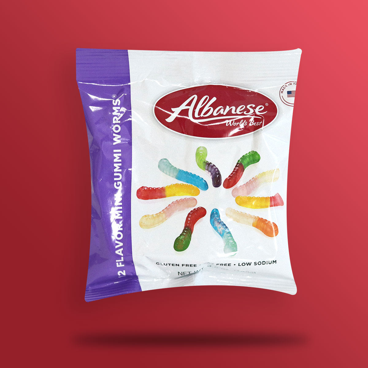 Gomitas de Gusanitos Albanese 100g