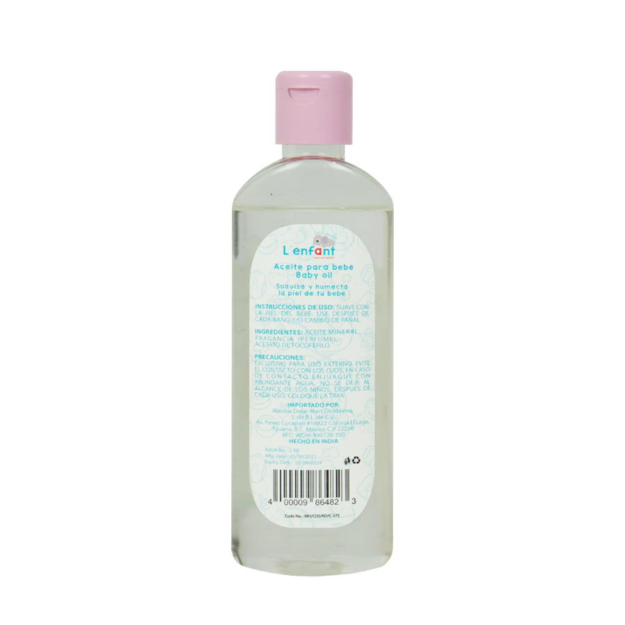 Aceite para bebé L'enfant 200 ml