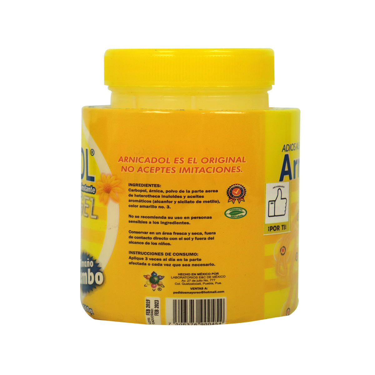 Árnica DOL adiós al Dolor en Gel 600g