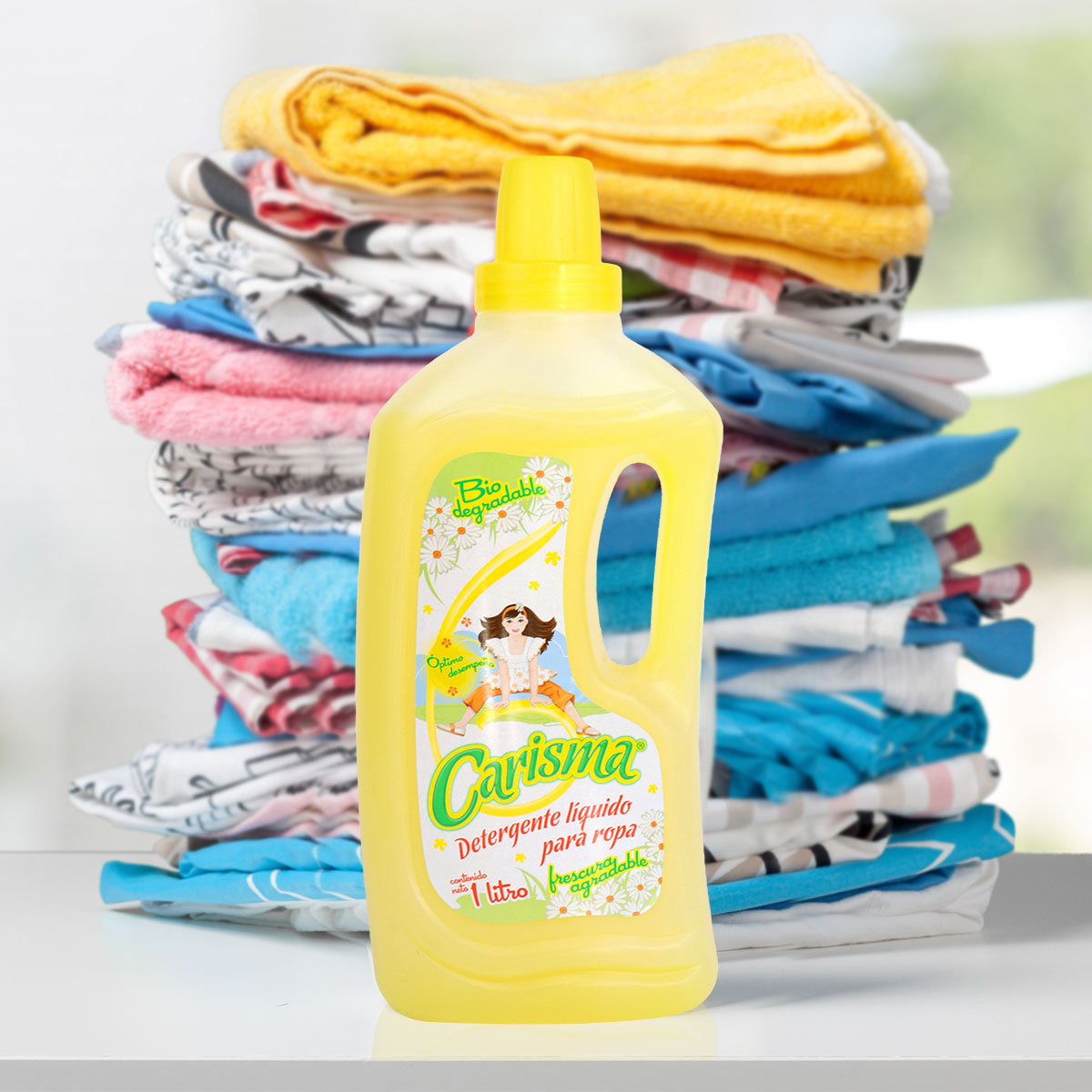 Detergente Líquido para Ropa Carisma