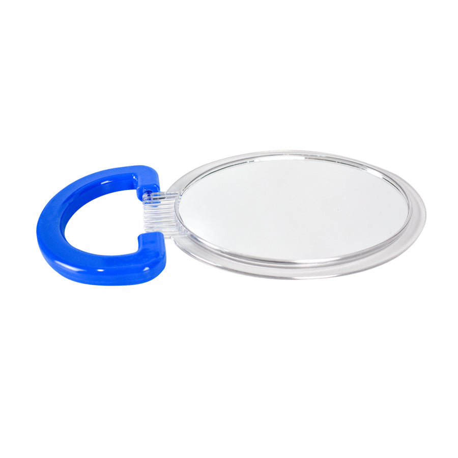 Espejo de Mano Mango Azul de Owly