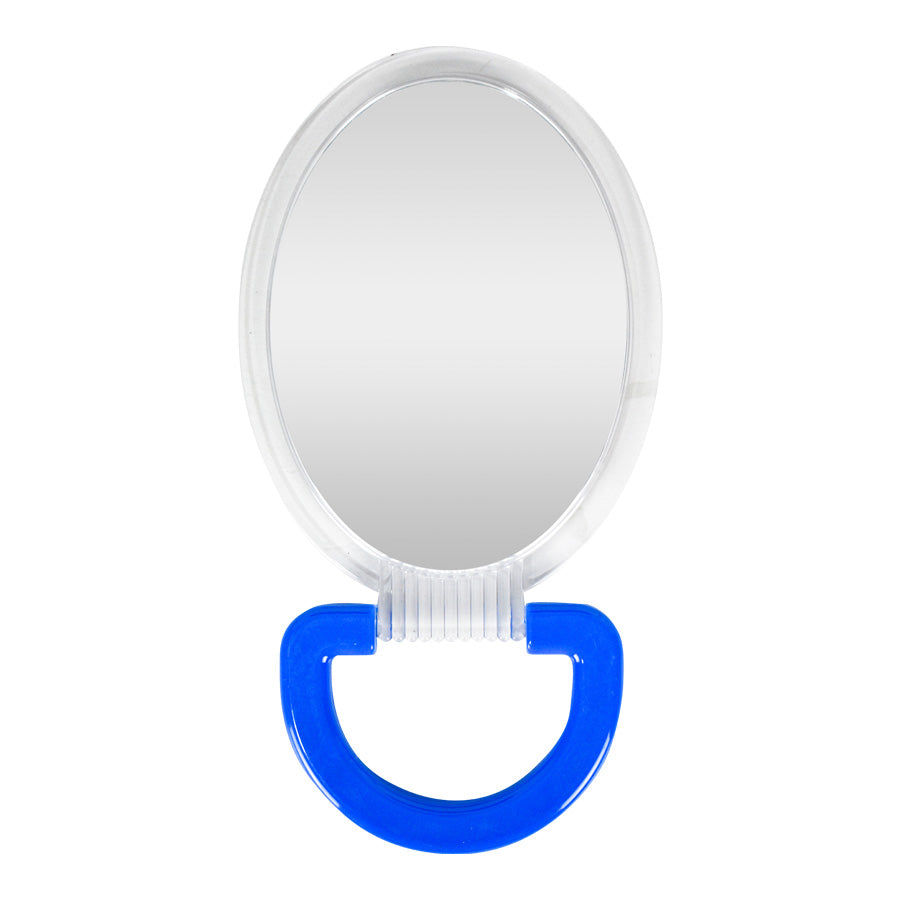 Espejo de Mano Mango Azul de Owly