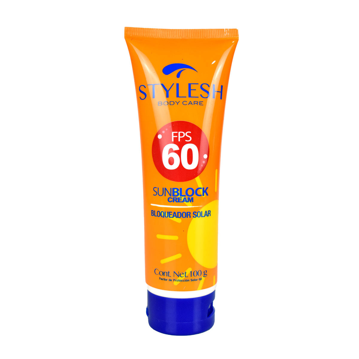 Bloqueador Solar Stylesh 60 FPS, 100 g