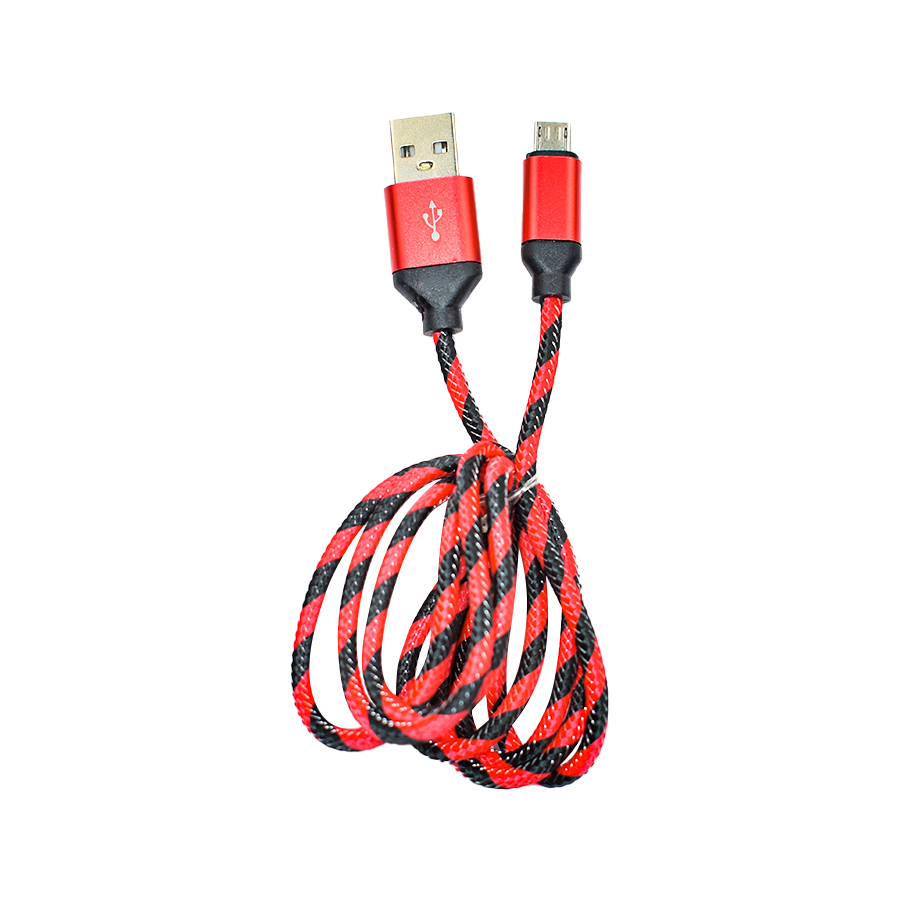 Cable Micro USB PRO, color Rojo