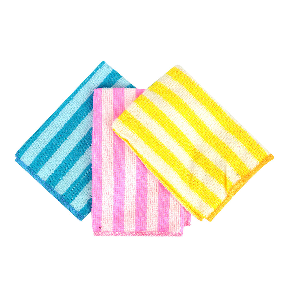 Set de 3 Toallas de Microfibra 30 x 30cm