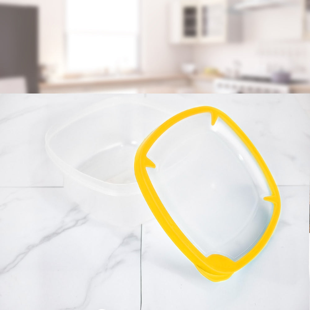 Contenedor Cuadrado Transparente 1.9Lt