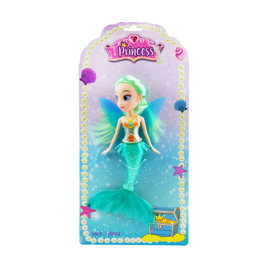 Sirenita Princess color Verde