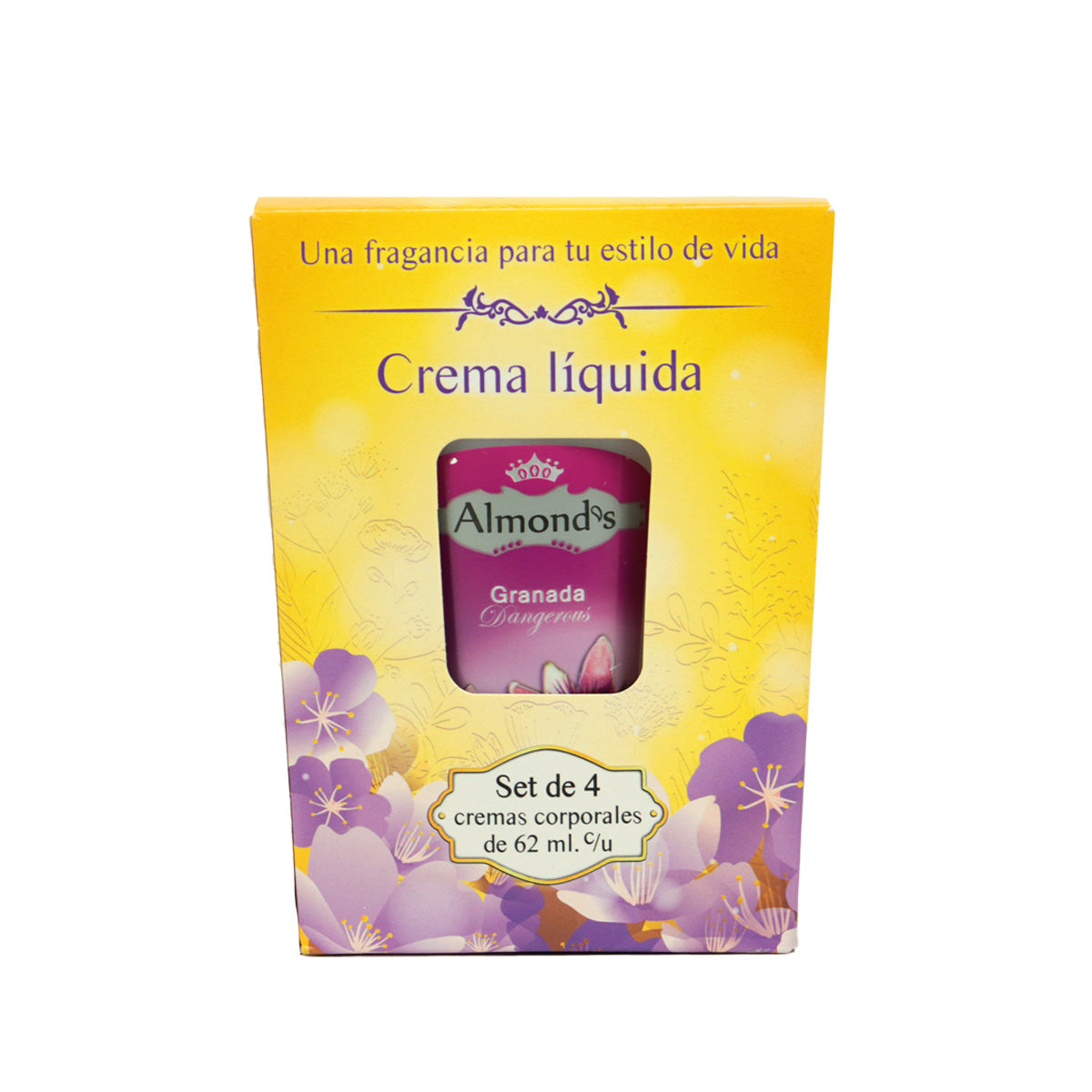 Mega Paquete con 4 Cremas Corporales Almonds