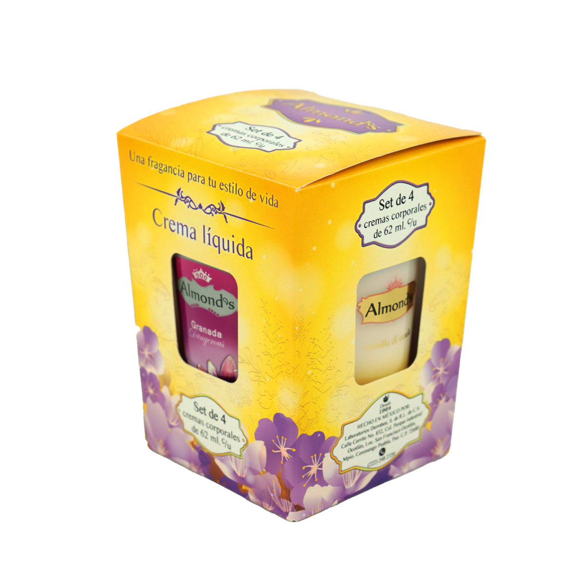Mega Paquete con 4 Cremas Corporales Almonds