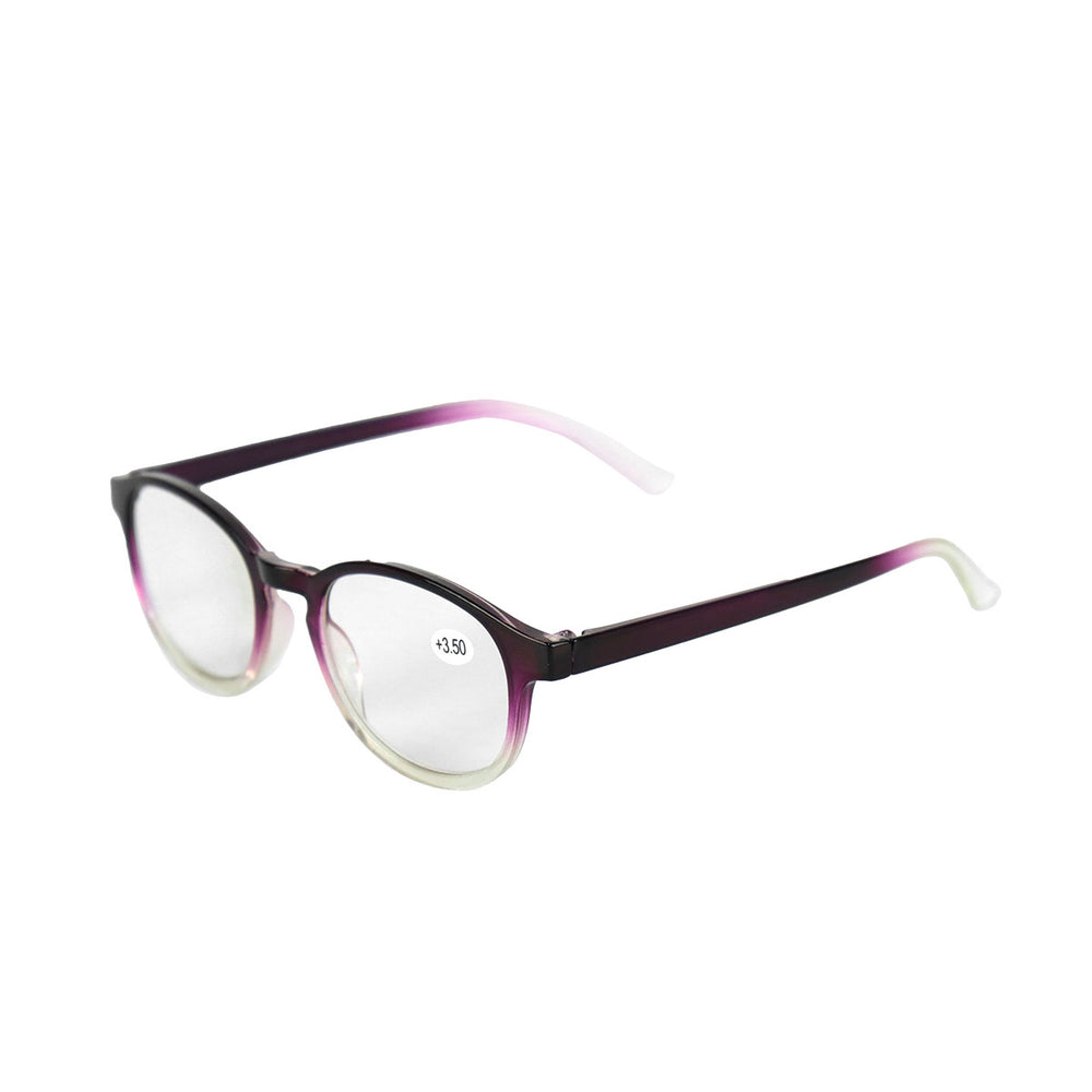Lentes de Armazón Redondos con Graduación de 3.00 Dioptrias, Ideal para Lectura
