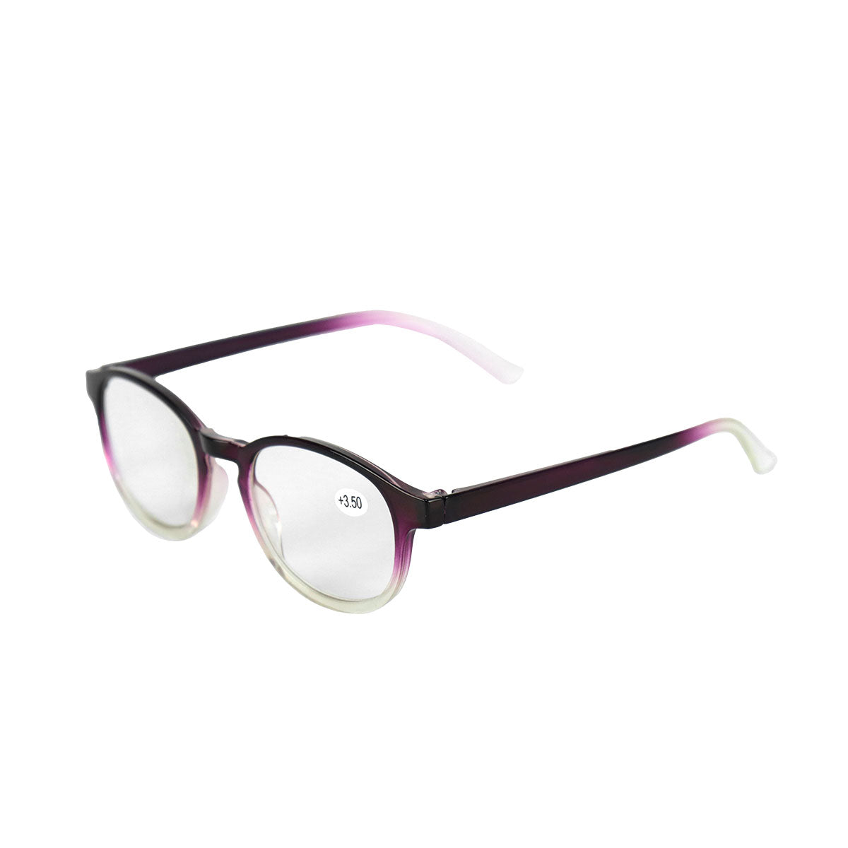 Lentes de Armazón Redondos con Graduación de 3.00 Dioptrias, Ideal para Lectura