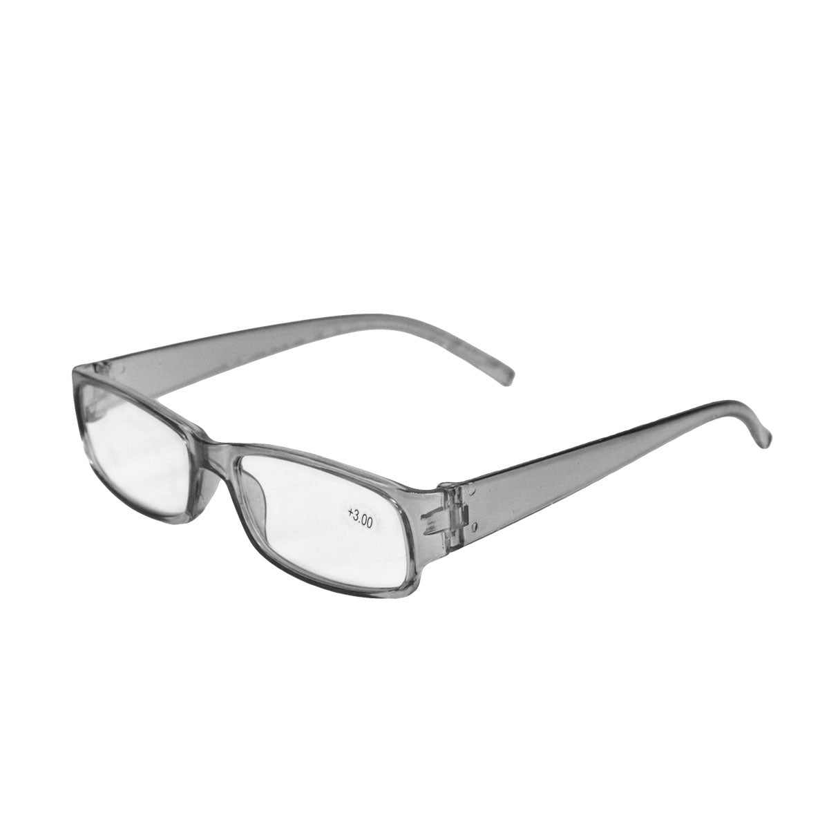 Lentes de Armazón Oxford Rectangulares con Graduación de 3.00 Dioptrias, Ideal para Lectura
