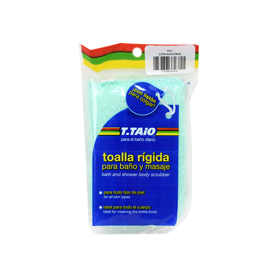 Toalla Rígida para Baño y Masaje corporal