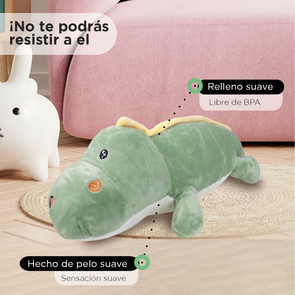 Adorable Cocodrilo de Peluche Suave color Verde