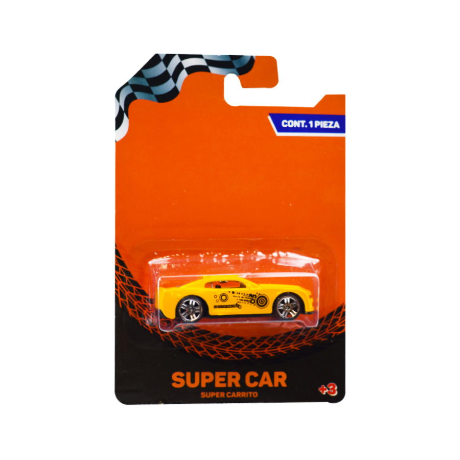 Súper Carrito de Lujo color Amarillo