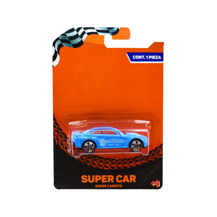 Súper Carrito de Lujo color Azul