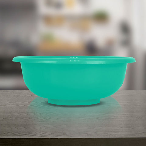 Plato de Plástico Botanero/Bowl Color Aqua