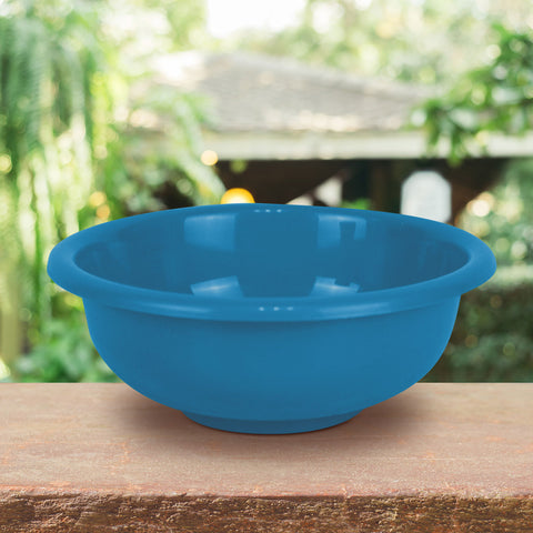 Plato de Plástico Botanero/Bowl Color Azul