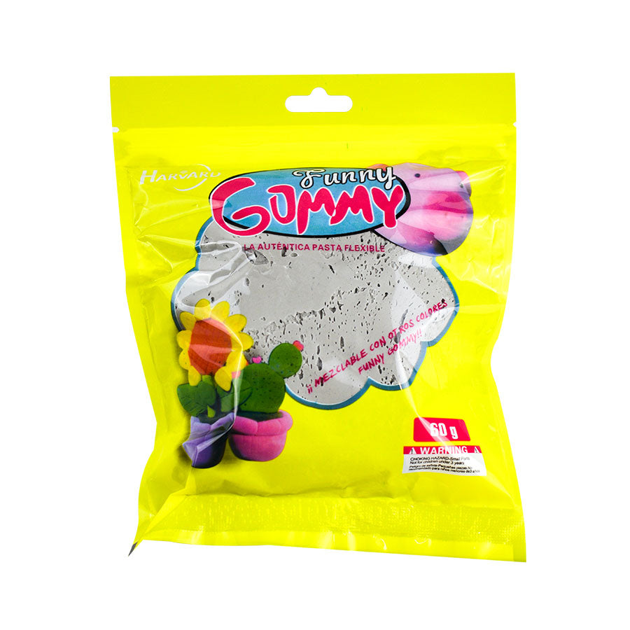 Pasta Flexible Didáctica Gommy Color Gris 60g