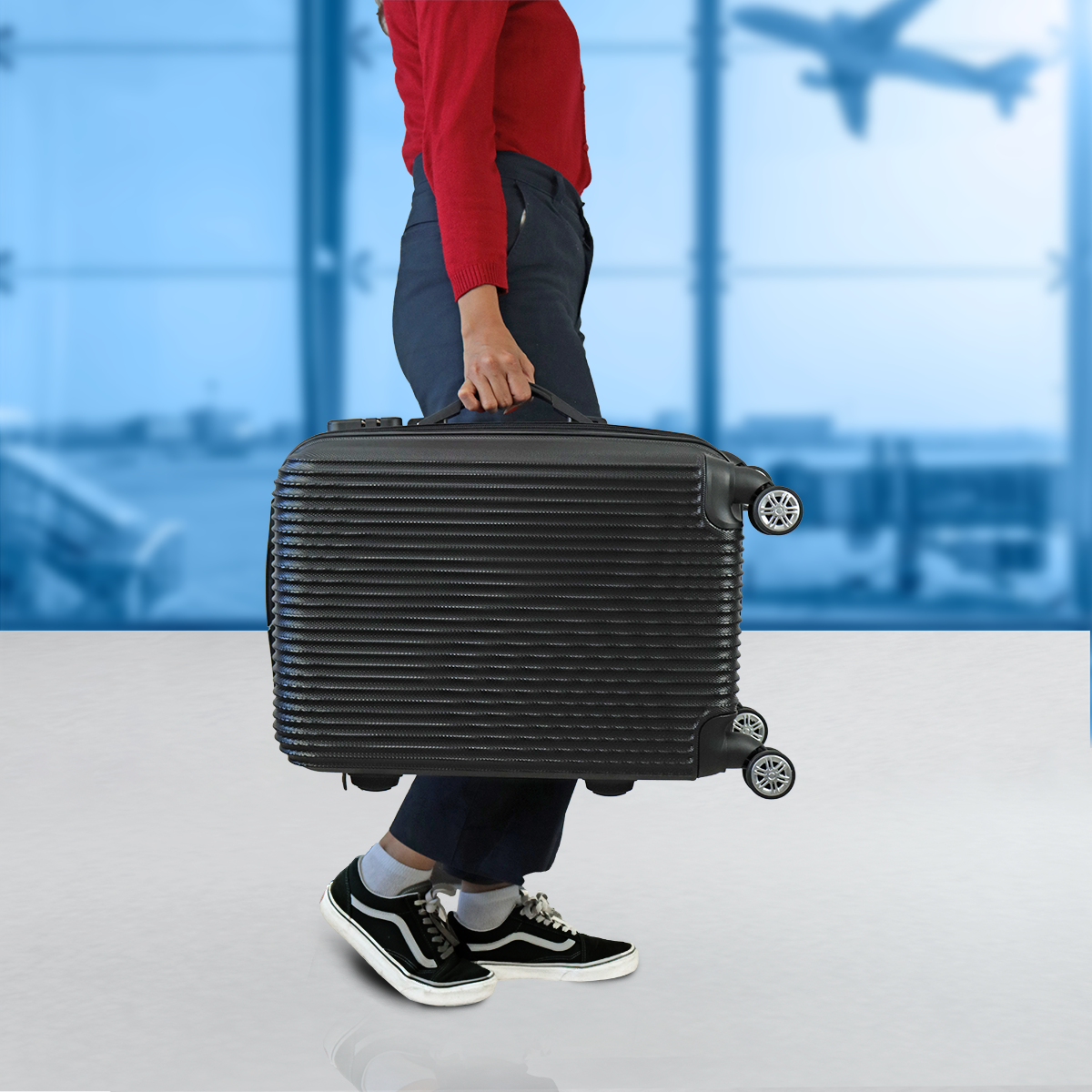 Maleta de Viaje Grande Shadow 43x26x65 cm