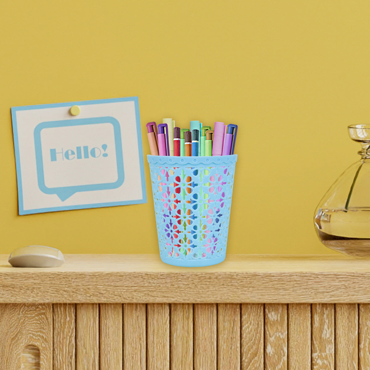 Canasta Multisusos Color Azul Claro