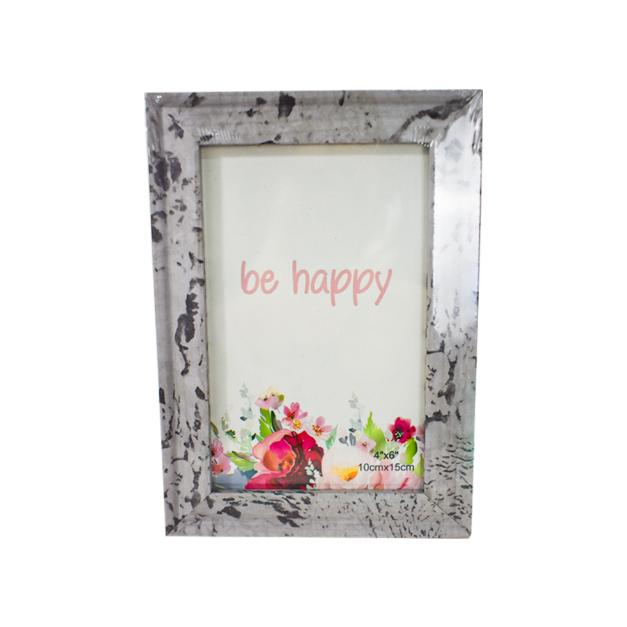 Portarretrato Moteado Gris 10 x 15cm