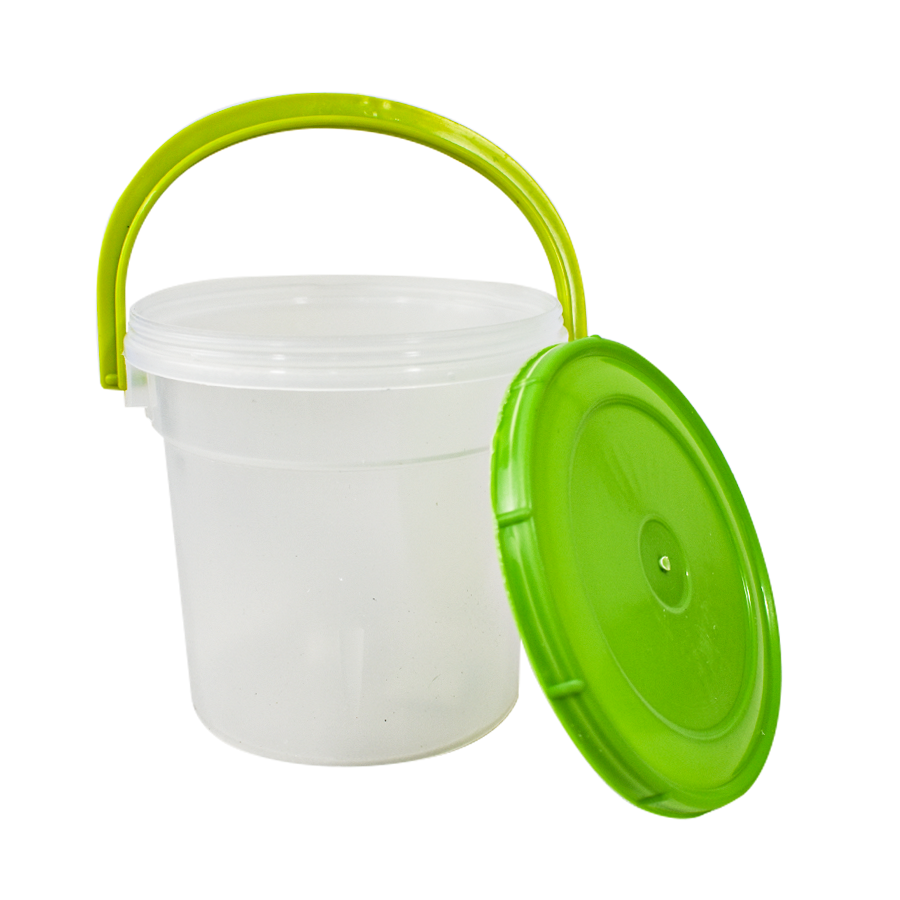 Cubeta con Asa Inkanto 1.5L color Limón