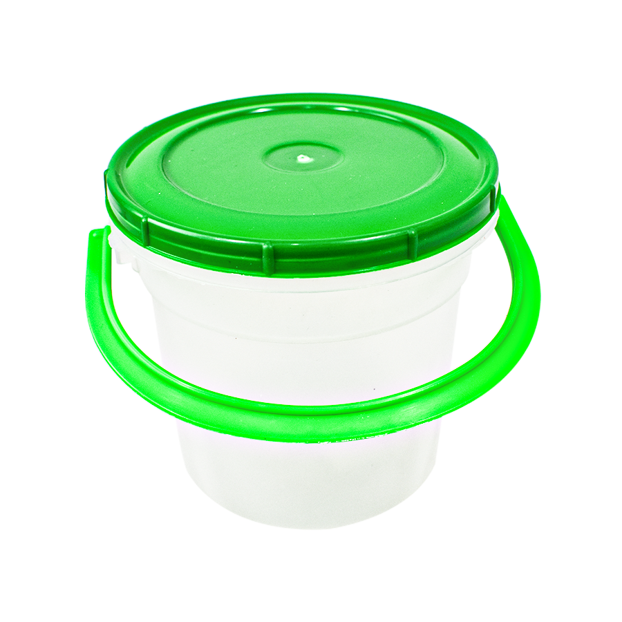 Cubeta con Asa Inkanto 1.5L color Verde