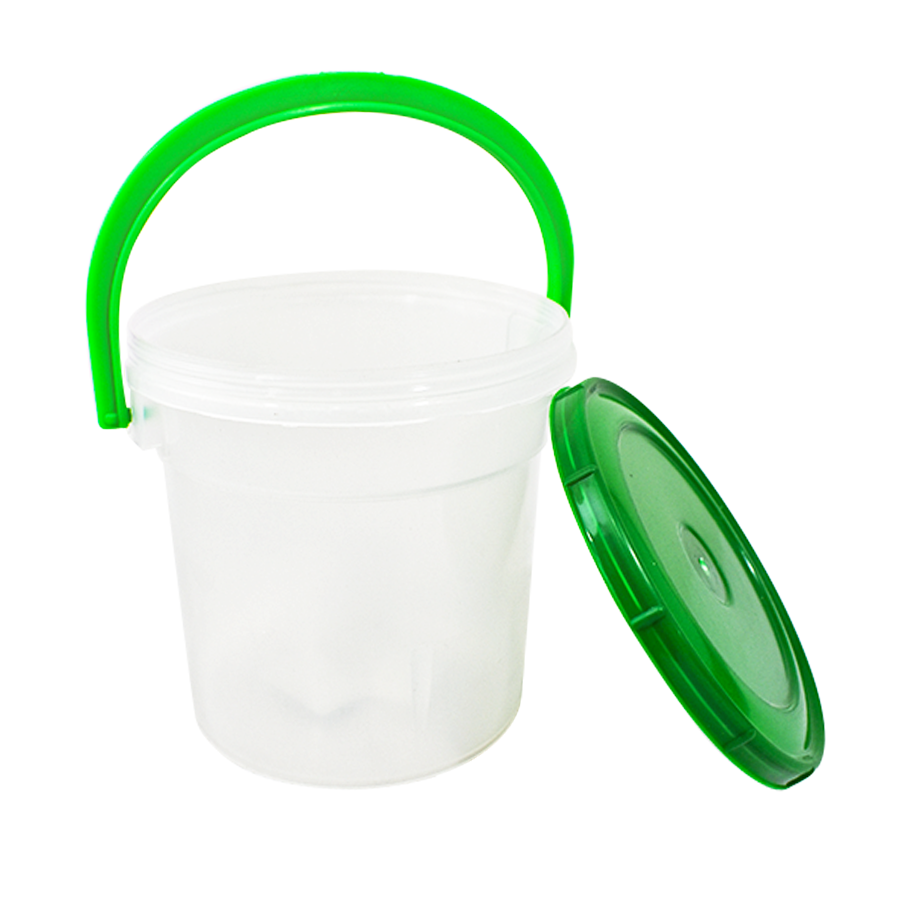 Cubeta con Asa Inkanto 1.5L color Verde