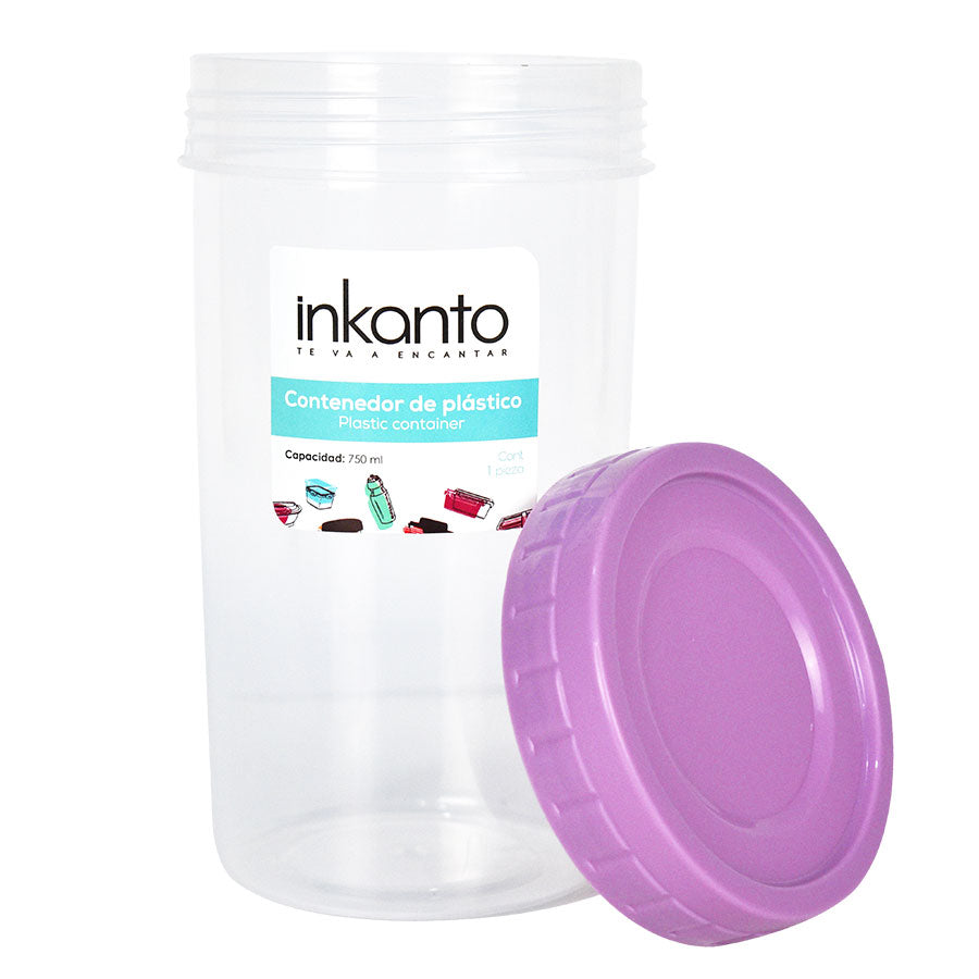Contenedor de Plástico Morado Inkanto