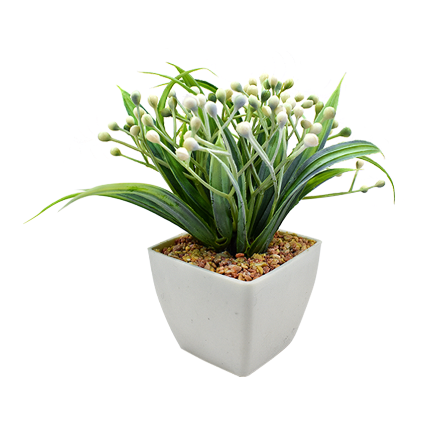 Mini Maceta Decorativa Artificial Elegance