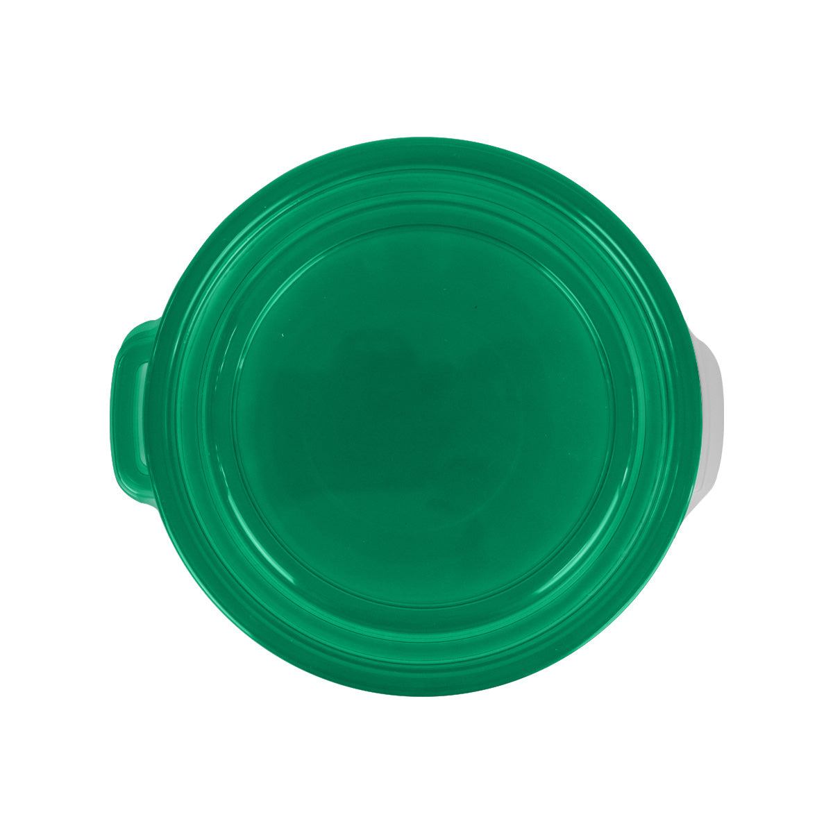 Set de recipientes de Plástico, 2 piezas, Color Rojo