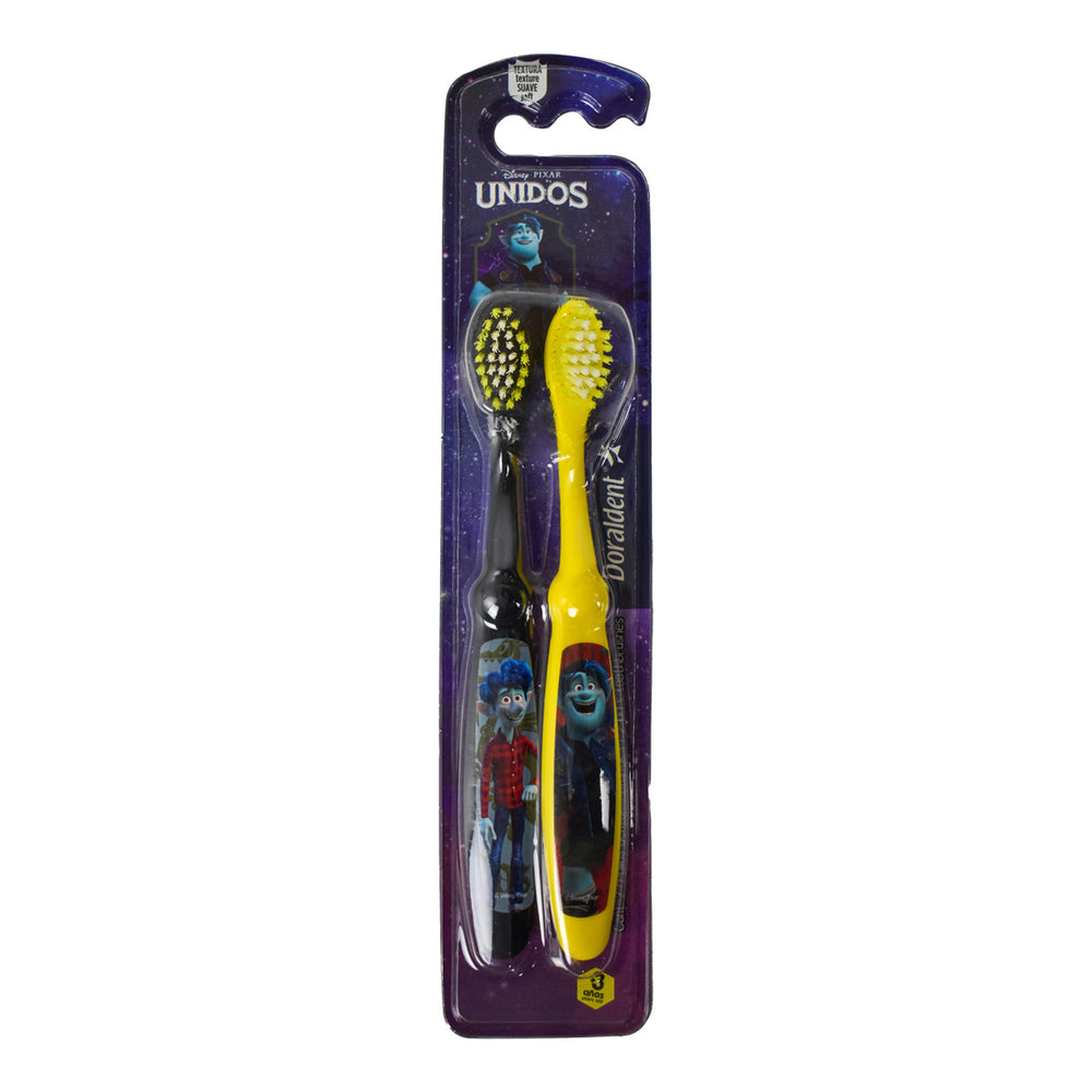 Set de 2 Cepillos Infantiles Disney Pixar Unidos