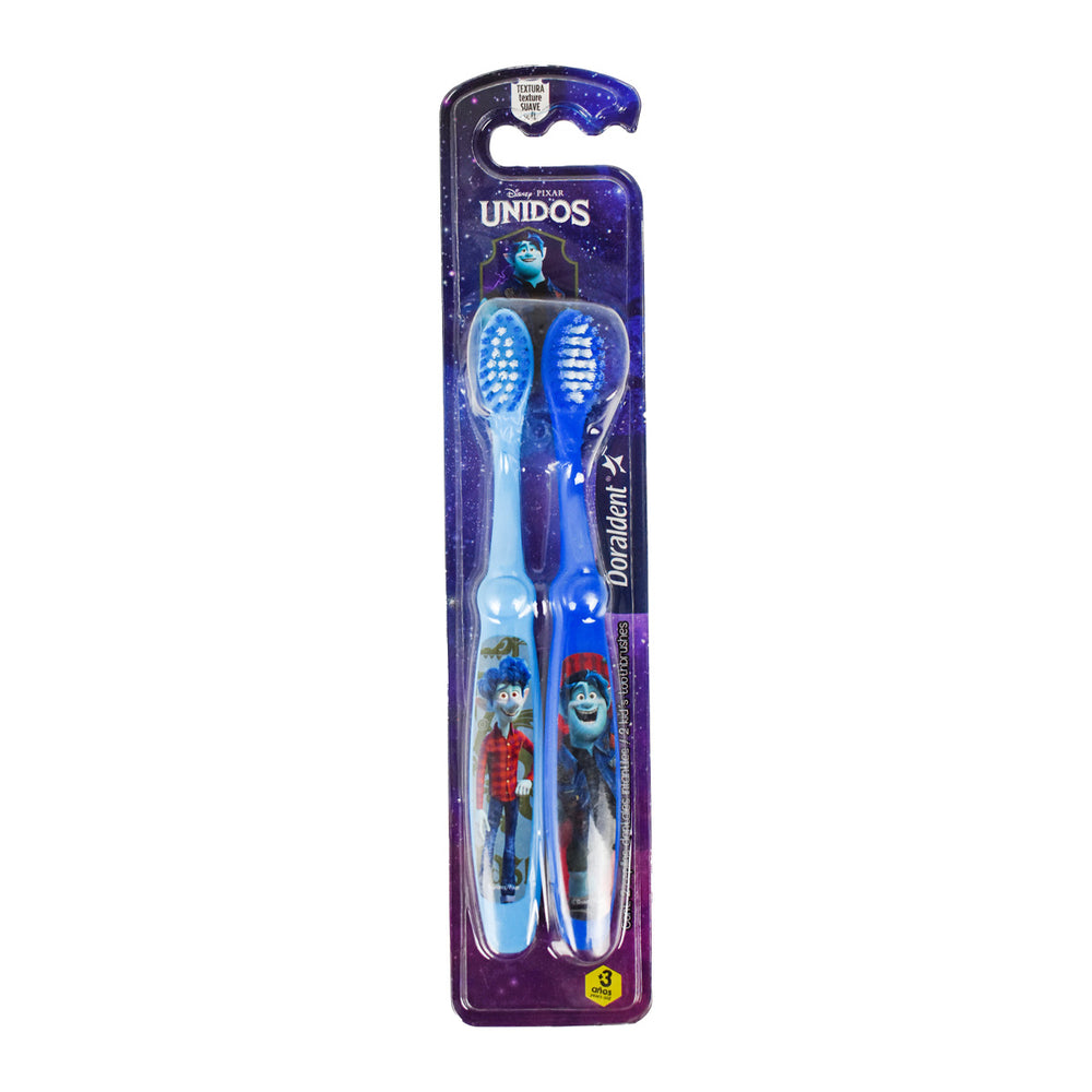 Set de 2 Cepillos Infantiles Disney Pixar Unidos