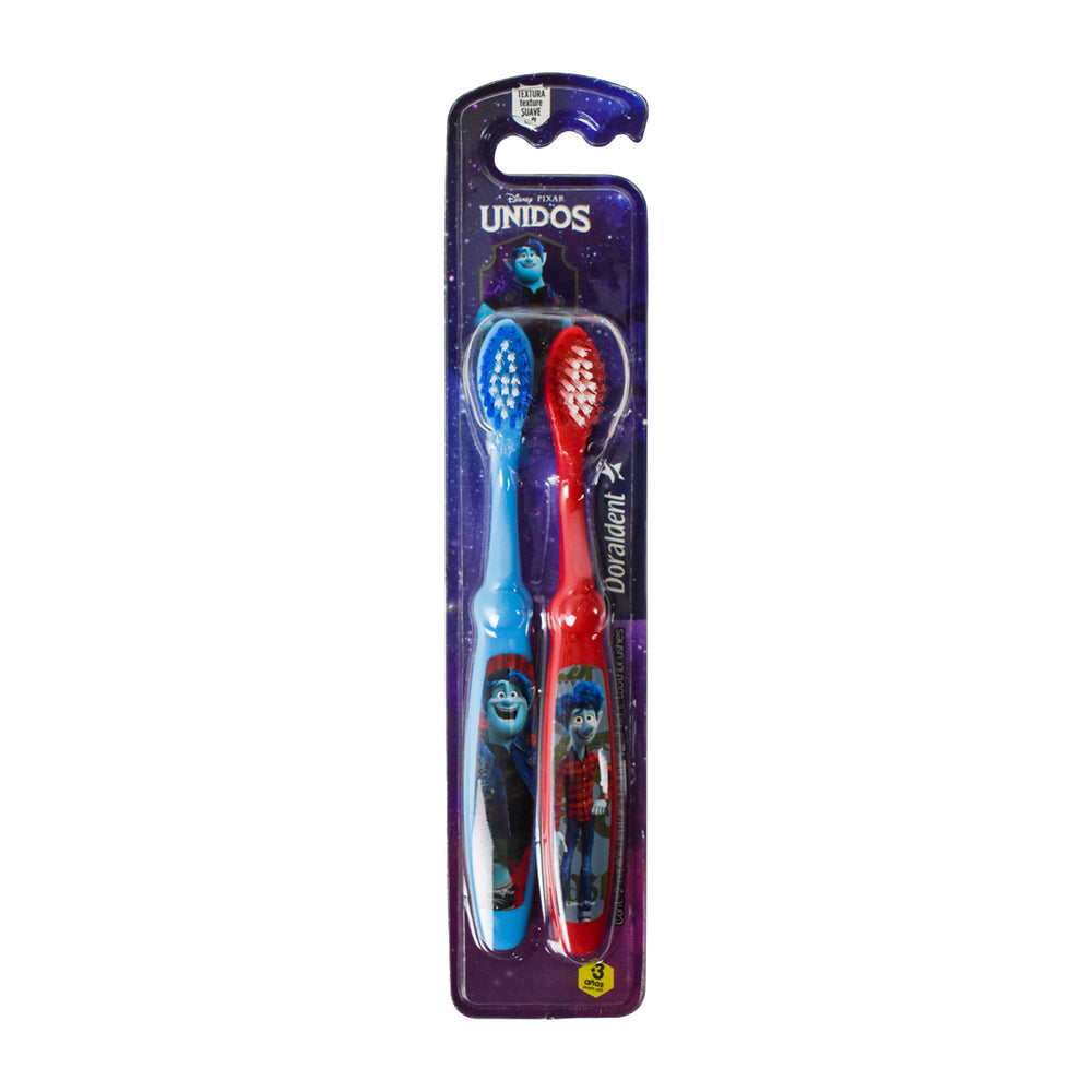 Set de 2 Cepillos Infantiles Disney Pixar Unidos