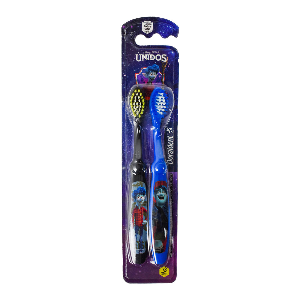 Set de 2 Cepillos Infantiles Disney Pixar Unidos