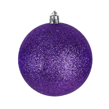 Esfera Navideña Diamantina color Morado