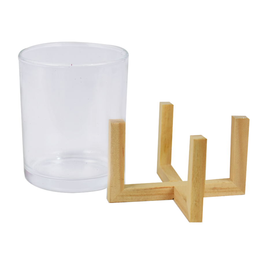 Porta Vela Base de Madera
