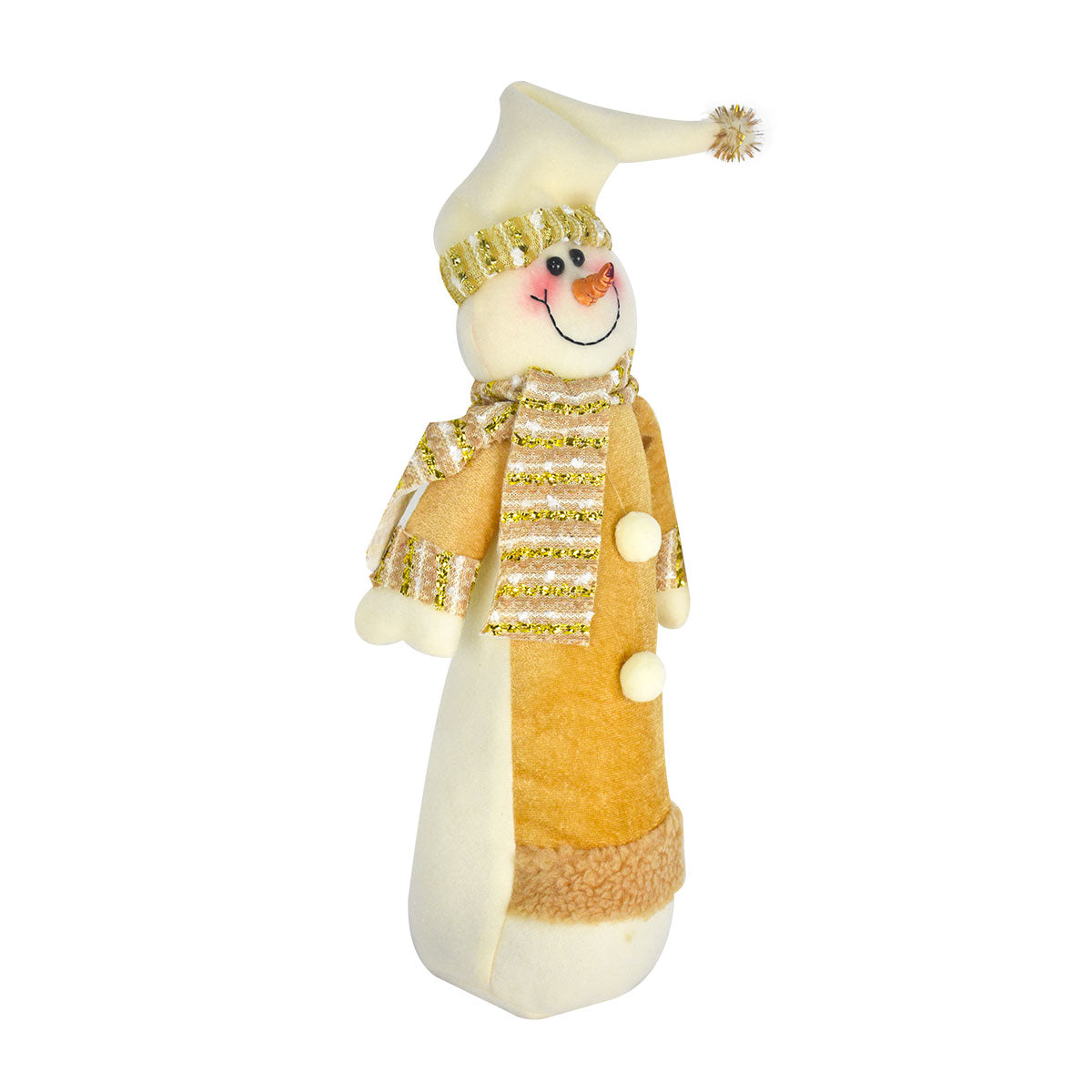 Peluche Muñeco de Nieve para Decoración Navideña