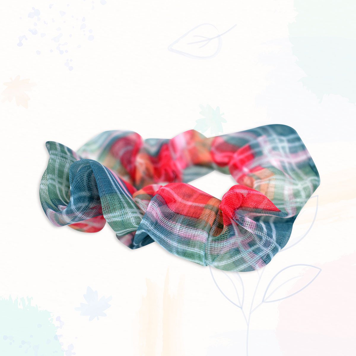 Set de 2 Scrunchies para Cabello Owly