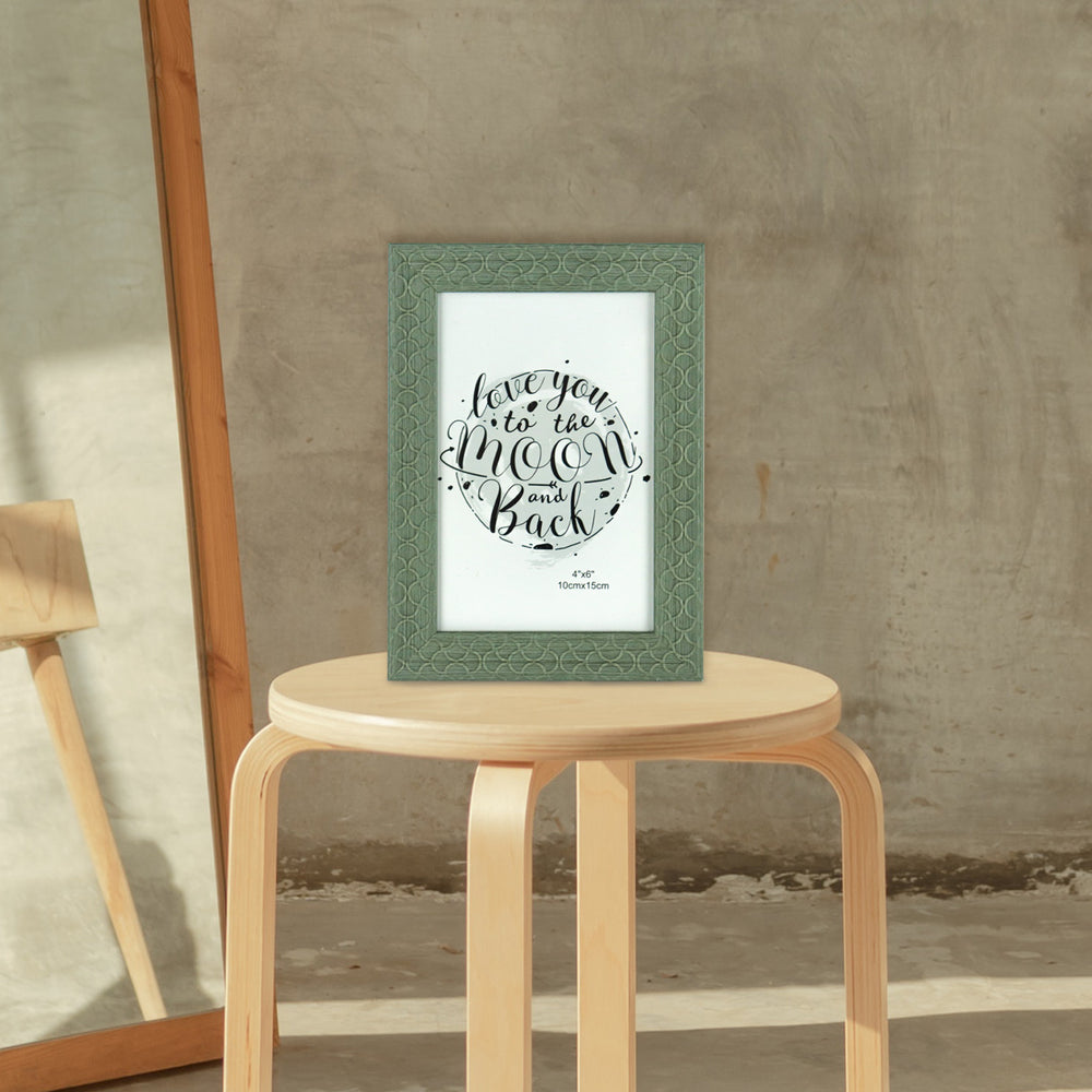 Portarretrato Verde Gris Inkanto